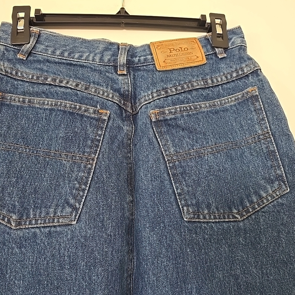 Ralph Lauren Blue Denim Dungarees - Picture 7 of 15